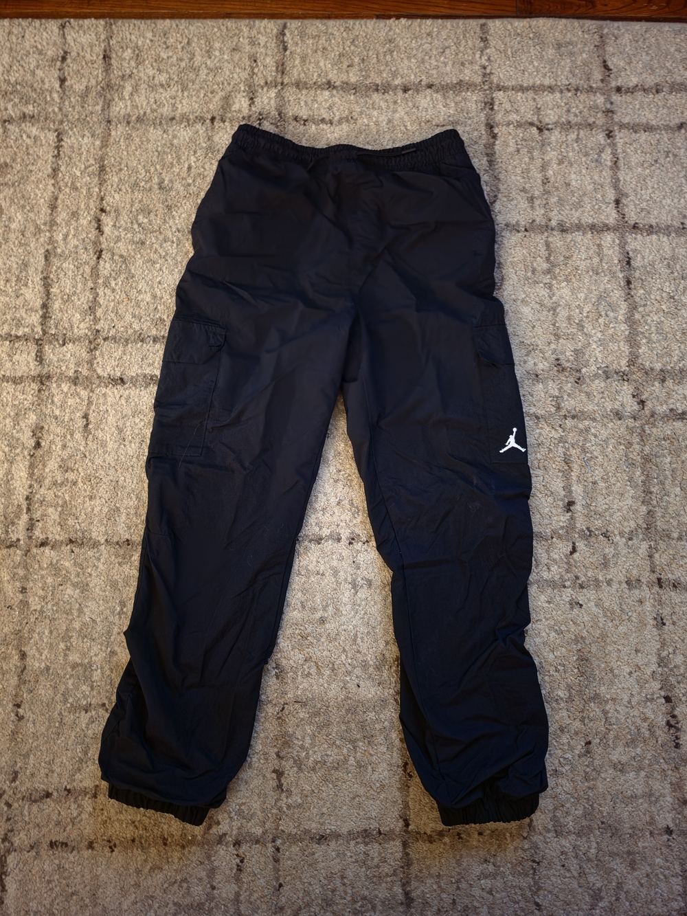 Jordan Black Cargo Joggers